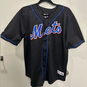 New York Mets Carlos Beltran 15 Majestic Baseball Jersey